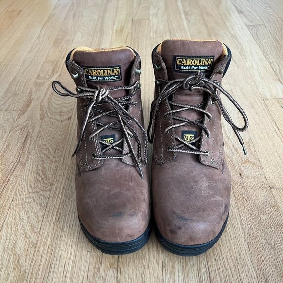 Carolina Women's Bruno 5" Full-Grain Leather Aluminum Toe Work Boots Size 10M - Picture 2 of 11